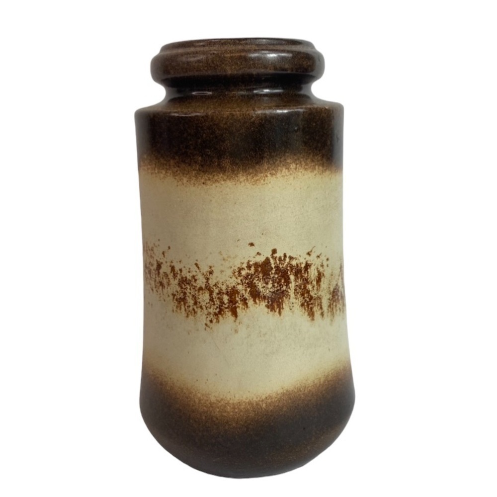 Scheurich West Germany MCM Mid-Century Fat Lava Vase 549-21
